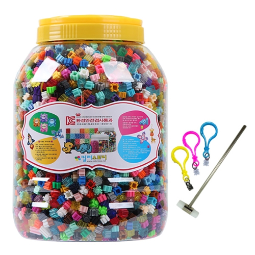 컬러스토리 칼라스토리 컬러스토리 디폼블럭 31색 10850p 세트 도안 팽이 스피너 고리 랜덤발송 혼합색상