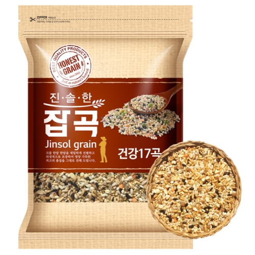 진솔그레인 건강 혼합 17곡 4kg (1개)