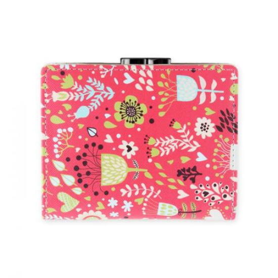 키슬룩 FOLDED FRAME WALLET (Flower Bed)