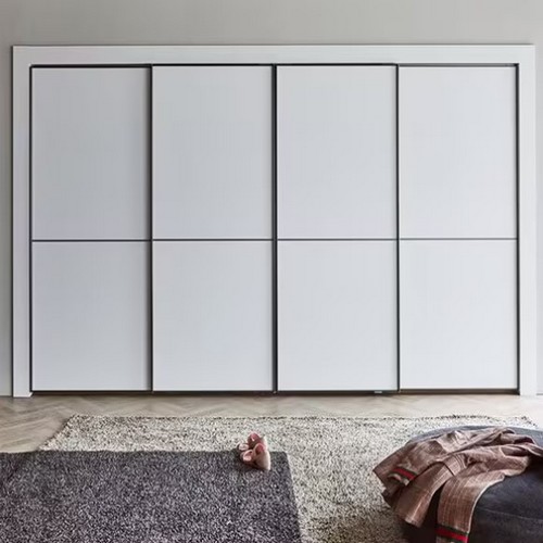 에넥스 빌트 뉴로화이트 슬라이딩 붙박이장 실속 (240cm)