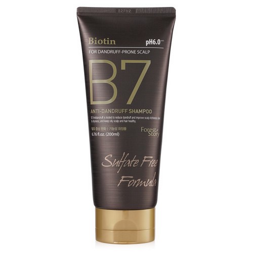 웰코스 포레스트스토리 B7 안티댄드러프 샴푸 200ml (1개)