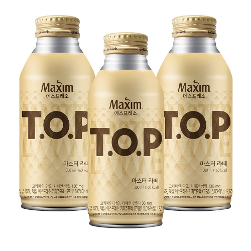 동서식품 맥심 에스프레소 티오피 마스터라떼 380ml (40개)_이미지