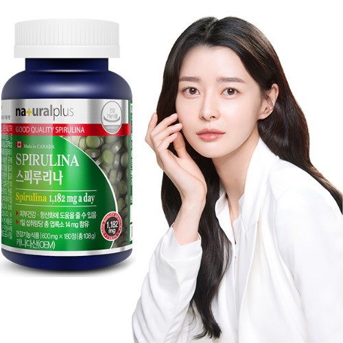 내츄럴플러스  스피루리나 180정 (1개)