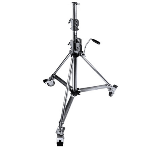 KUPO 485 와인드 업 로우 베이스 조명스탠드