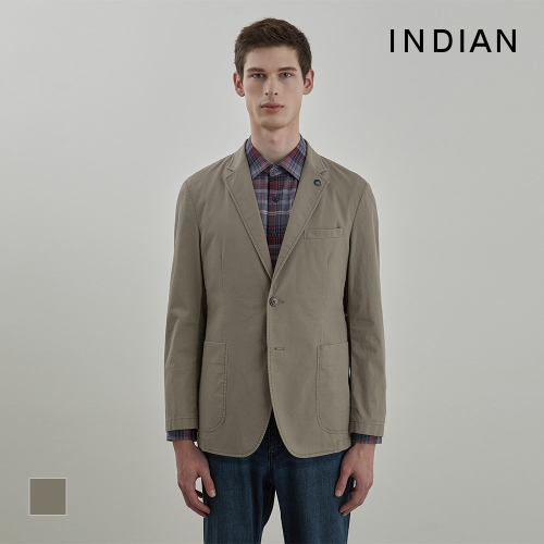 인디안 가먼트워싱 슬림 자켓_MIVFU5S1361_이미지
