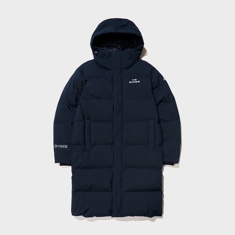 STELOL S 스테롤 S UNI 윈드스타퍼 롱 자켓_Carbon_DUW24537Z6 2794093
