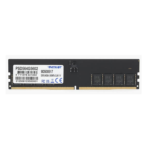 PATRIOT DDR5-5600 CL46 SIGNATURE CORE (64GB)