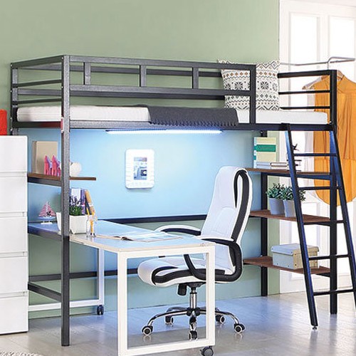 북카페 철제 벙커침대 S