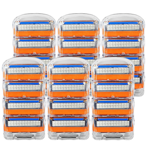 질레트 퓨전 파워 호환용 면도날 (24개)_이미지