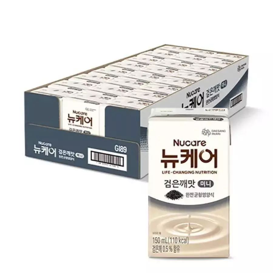 대상웰라이프 뉴케어 미니 고소한 검은깨 150ml (48개)_이미지