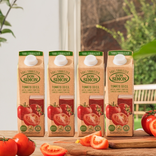 JGC,S.A 돈시몬 착즙 토마토 주스 1L (4개)_이미지