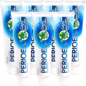 LG생활건강 페리오 캐비티케어 알파 치약 160g (7개)