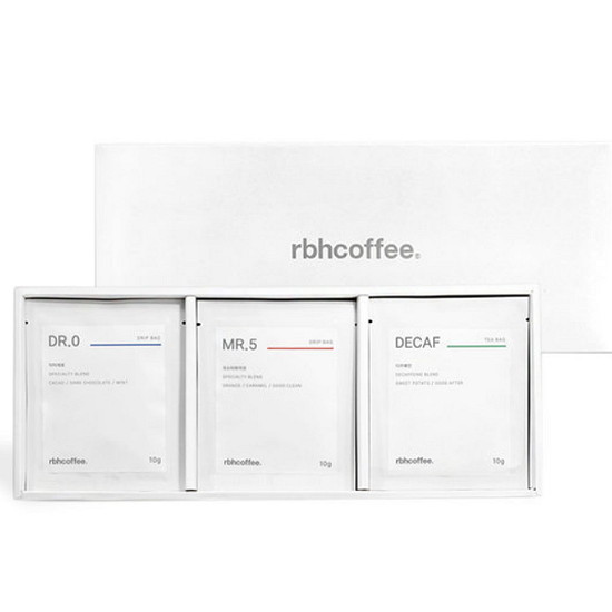 RBH COFFEE 드립백 3종 커피 선물세트 (1개)_이미지