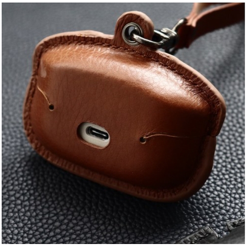 BOHO SONY WF-1000XM4 소가죽 케이스 키링 스트랩_이미지