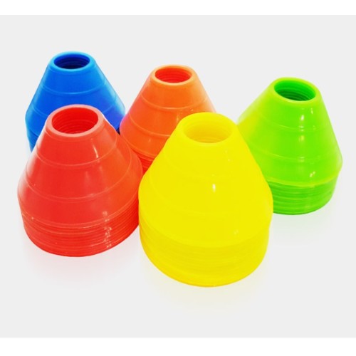 미니 접시콘(레인보우) 9cm (10개)_이미지