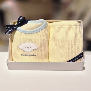 블루독베이비 10 신상 YE 도기쭈글퀼팅내의 245C7005403_이미지