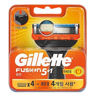 <b>질레트</b> 리뉴얼 퓨전 파워 면도날