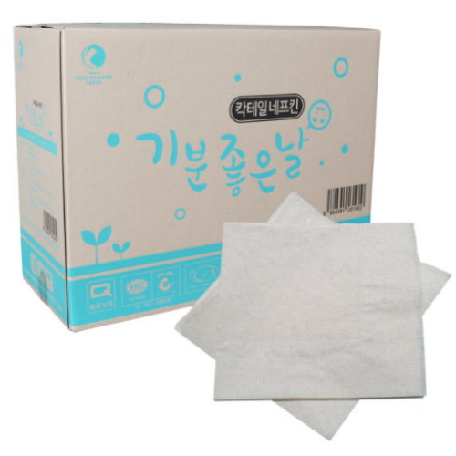 기분좋은날 칵테일 냅킨 갈색지 10000매 (1팩)_이미지