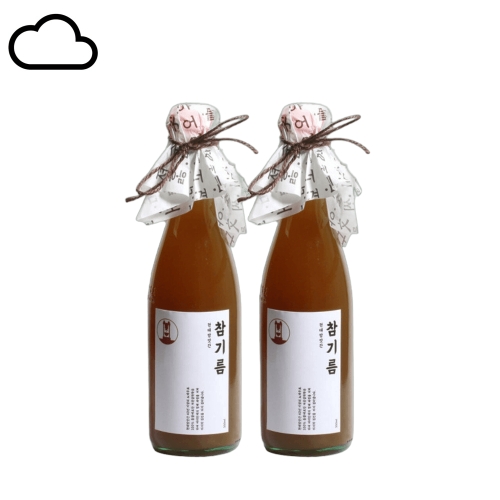 현대방앗간 100% 통참깨 참기름 300ml