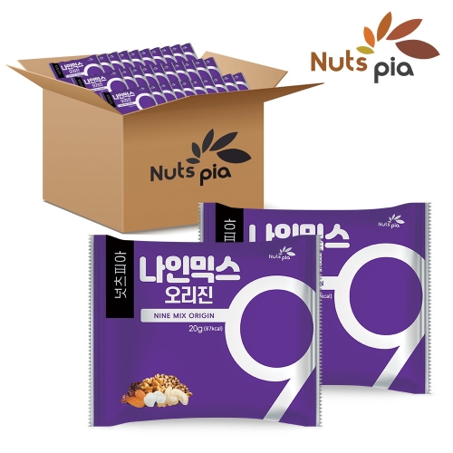 더원B&F 넛츠피아 나인믹스 오리진 20g