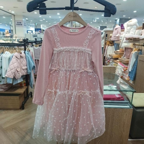 이랜드 치크 DP01 후로킹 샤원피스 CKOM2622G S45014724