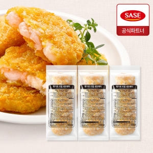 사세 빵가루 리얼 새우패티 650g (3개)_이미지