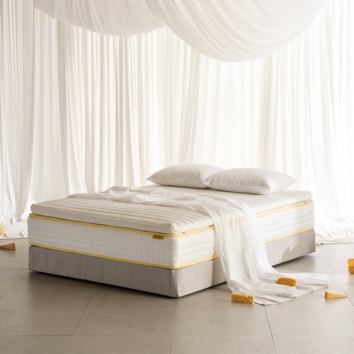 리바트 세계가구 세이치즈 에멘탈 메모리폼 토퍼 매트리스 SS (6cm)_이미지