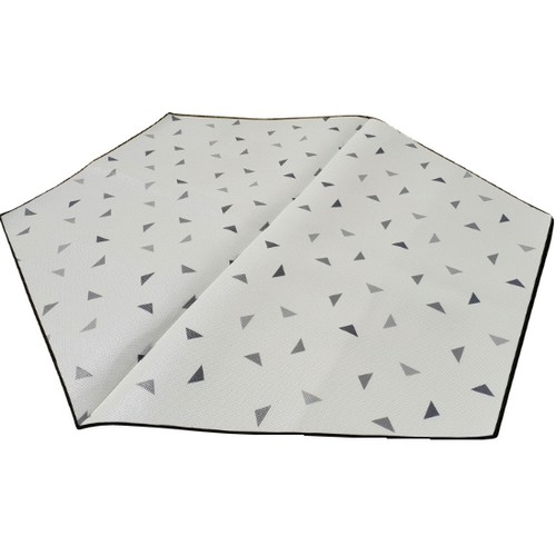 아이디인더스트리 알뜨리 육각 양면 피크닉 매트 중형 모던그레이 (200x230)