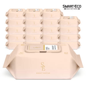 스마트에코 써밋 82 화이트 물티슈 캡형 70매 (20팩)_이미지
