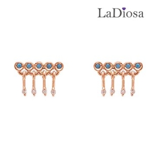 몰리즈 14K 라디오사 귀걸이 LK14JJ-8610E