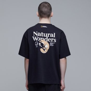 내셔널지오그래픽 내추럴 원더 오리너구리 에코 반팔 티셔츠 N242UTS970