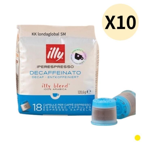 일리 디카페인 캡슐커피 18캡슐 (10팩)_이미지