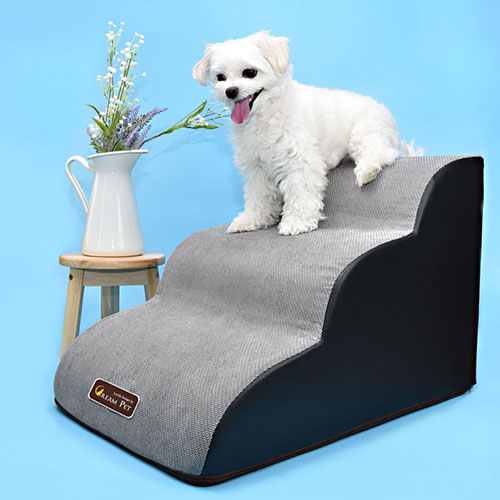 드림펫 커브드 논슬립 계단 3단