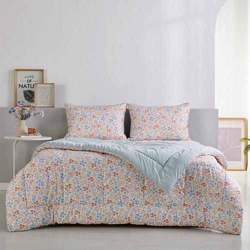 스웰 알러지케어 리버시블 차렵이불 어텀가든