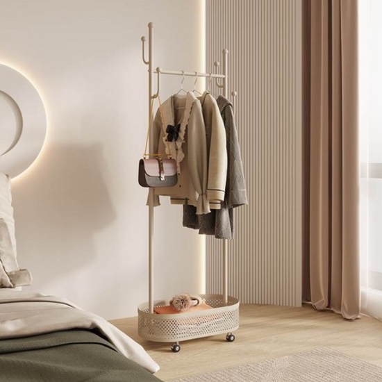 kurua 선인장형 철제 이동식 스탠드 옷걸이 행거 600_이미지