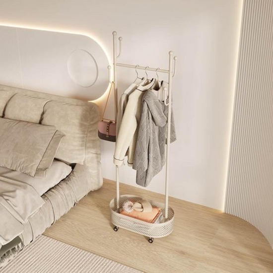 kurua 선인장형 철제 이동식 스탠드 옷걸이 행거 600_이미지