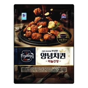 사조대림 대림선 프라이데이 양념치퀸 마늘간장 380g (1개)