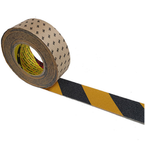 3M 미끄럼방지 테이프 안전사선 보급형 50mm (15m)_이미지