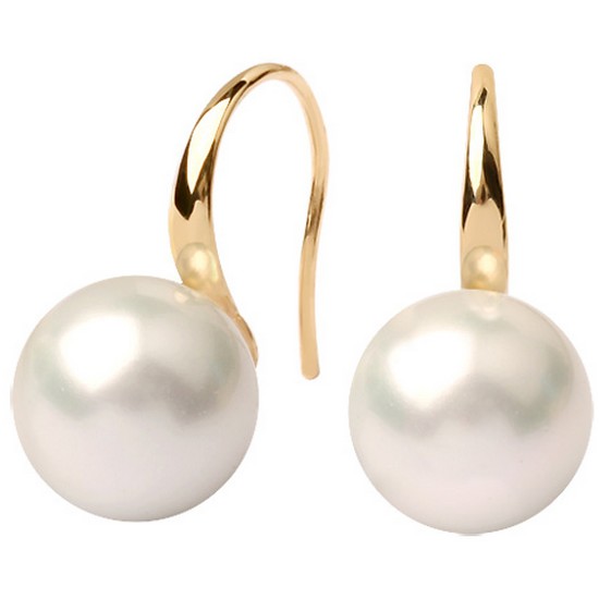 코알라주얼리 14K 핵진주 고리형 귀걸이_이미지