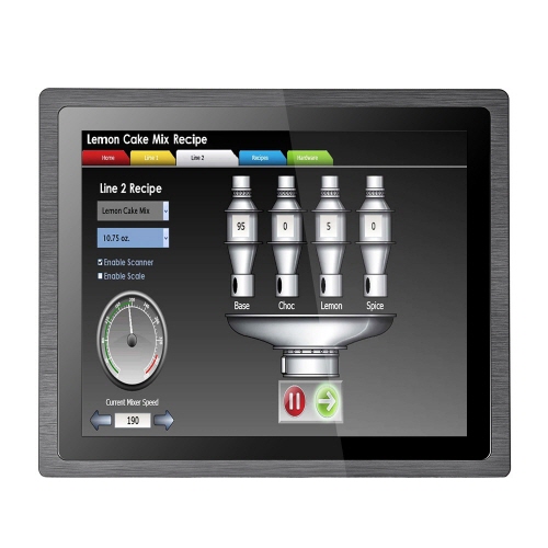 인더코리아 TPC170-M220 RS232 터치