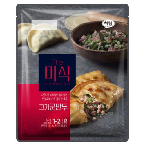 하림 The미식 고기군만두 320g (2개)