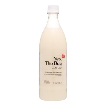 이스트디자이너스 그래 그날 생<b>막걸리</b> 5.5도 750ml