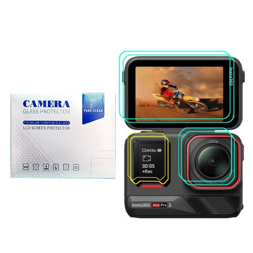 인스타360 Ace Pro2용 강화유리 액정보호필름