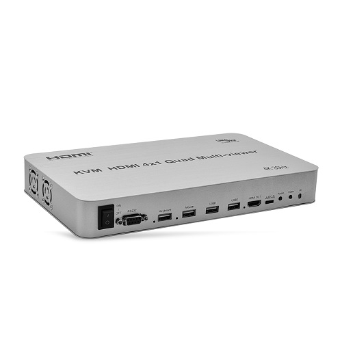 라인업시스템 LANSTAR LS-HDM402KVM-4K HDMI 4:1 KVM 멀티뷰어