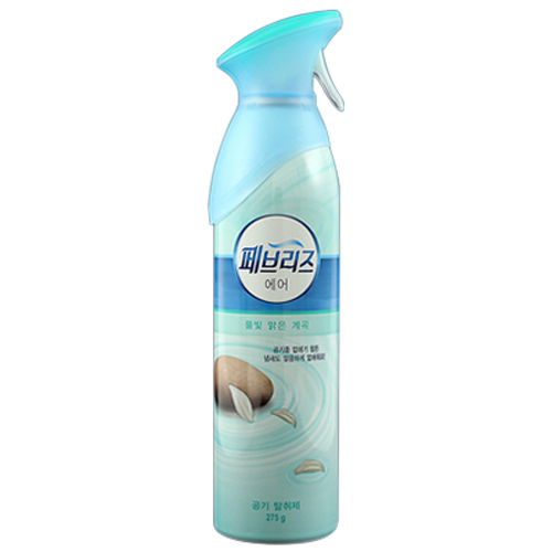 한국피앤지 페브리즈 에어 맑은 하늘 바람 275g (4개)