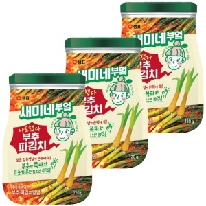 샘표 새미네부엌 부추파김치양념 120g (3개)_이미지