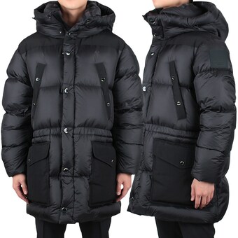 버버리 로고 아플리케 나일론 퍼퍼 <b>코트</b> 8043845