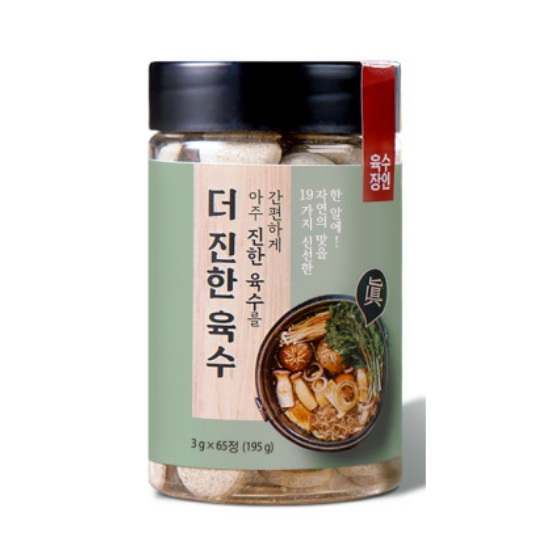 드림바이오 육수장인 더 진한 육수 195g(3gx65입) (4개)_이미지