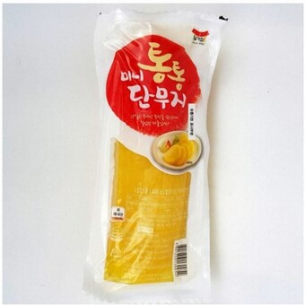 일미농수산 일가집 미니 통통 <b>단무지</b> 400g