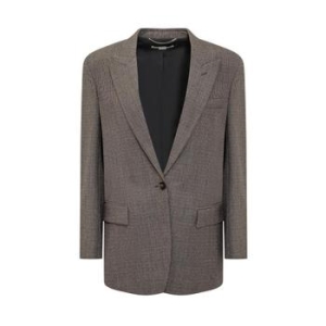  스텔라매카트니 수트 자켓 6501233EJ790 2425 CAMEL GREY